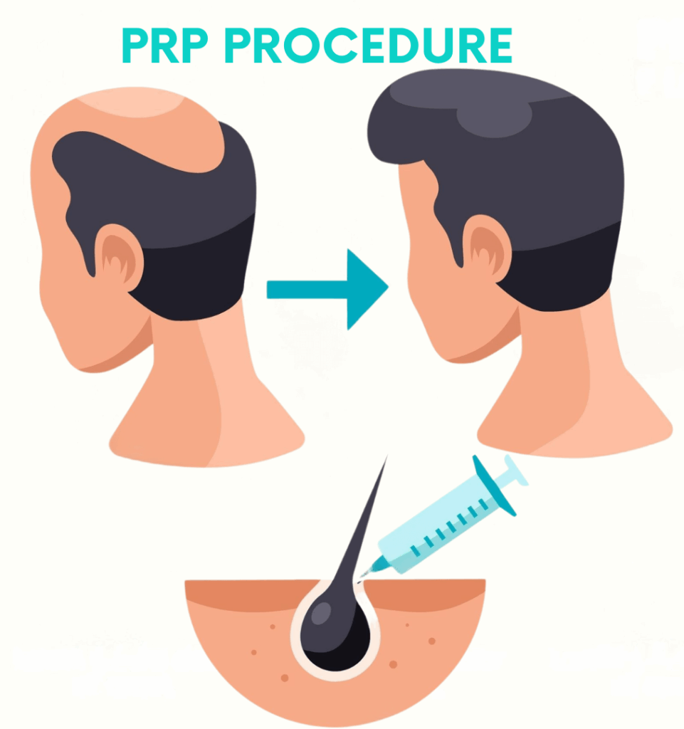PRP hair treatment in Gurgaon for early-stage hair loss